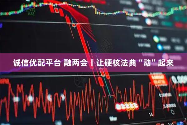 诚信优配平台 融两会丨让硬核法典“动”起来